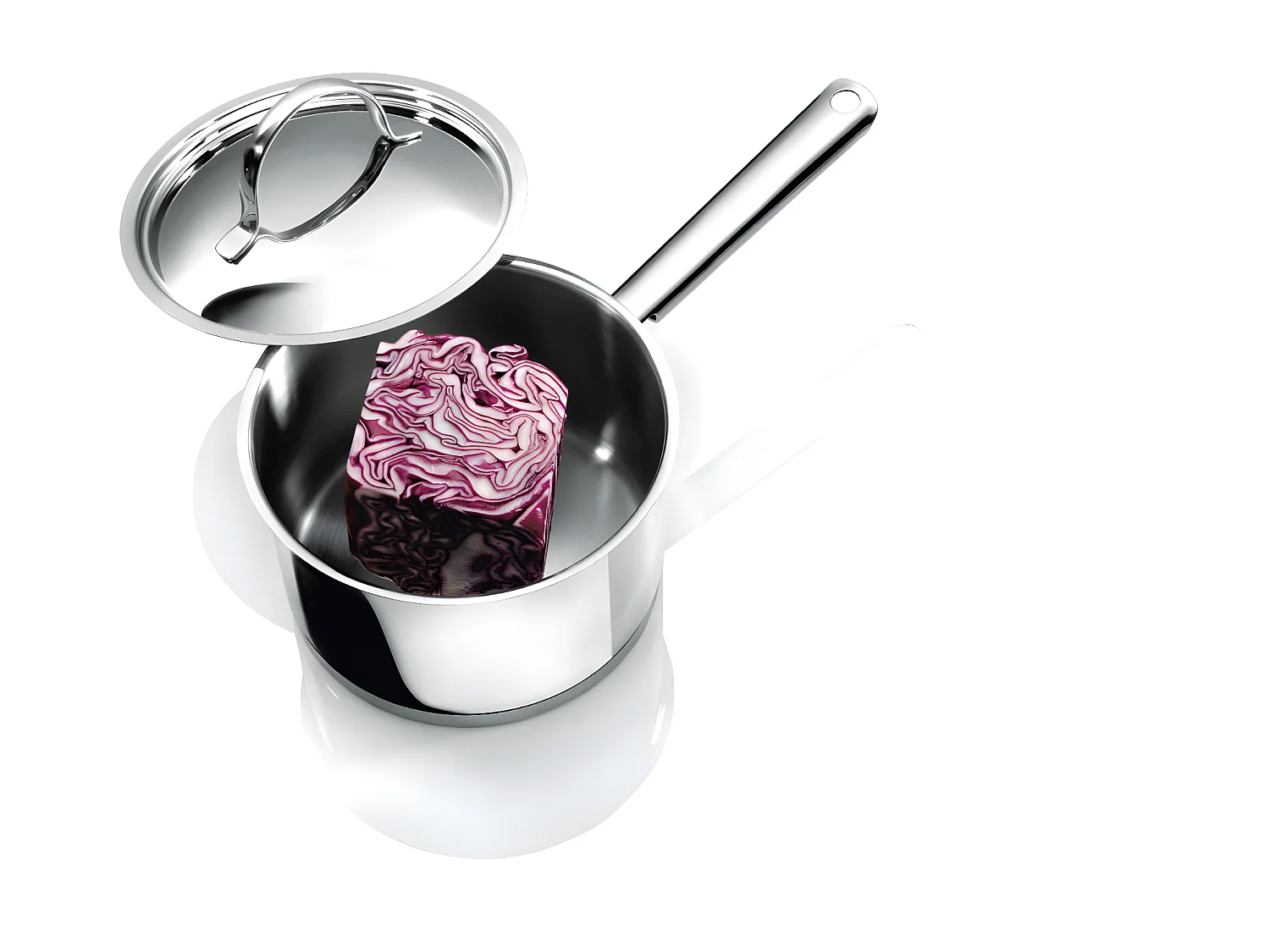 Elysée - Série de 3 casseroles 16/18/20cm inox