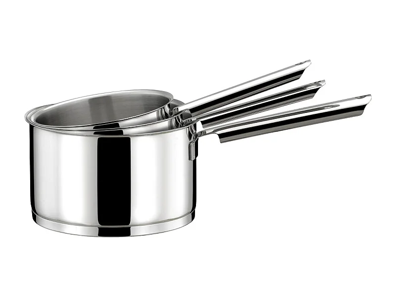 Elysée - Série de 3 casseroles 16/18/20cm inox