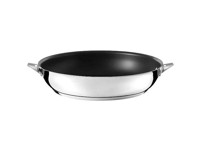 Eclipse - Poêle 28cm inox revêtement anti-adhérent