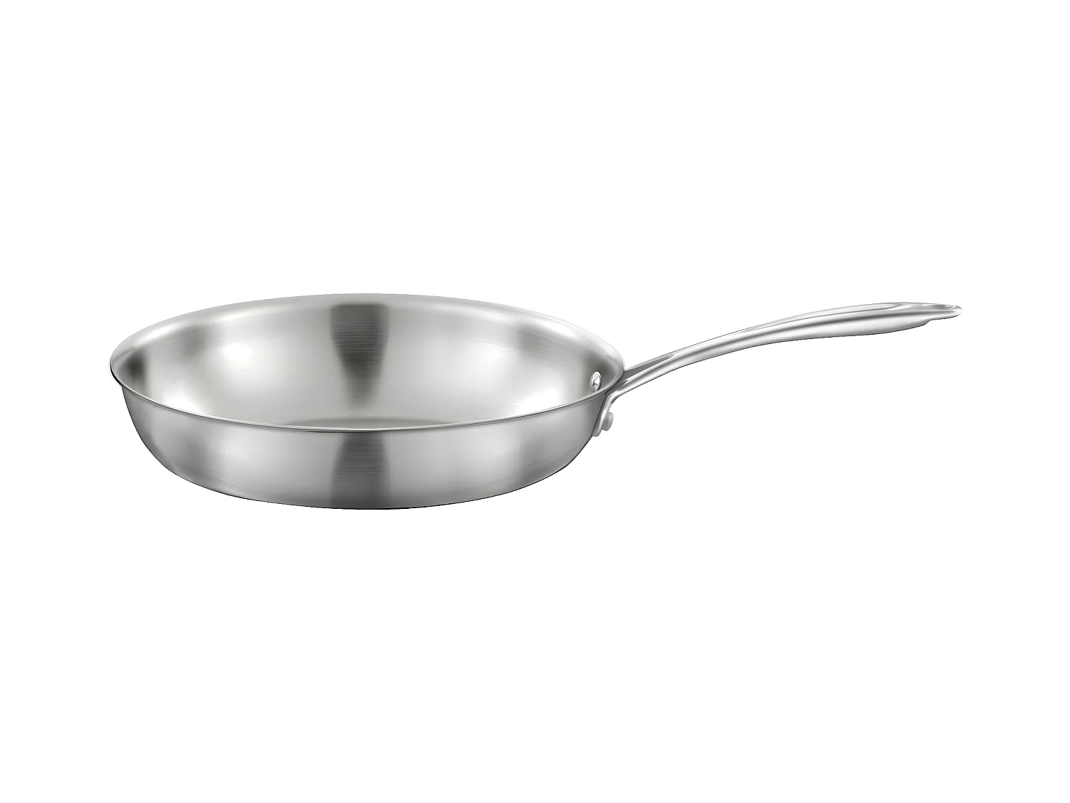 Gourmet - Poêle 24 cm inox triply