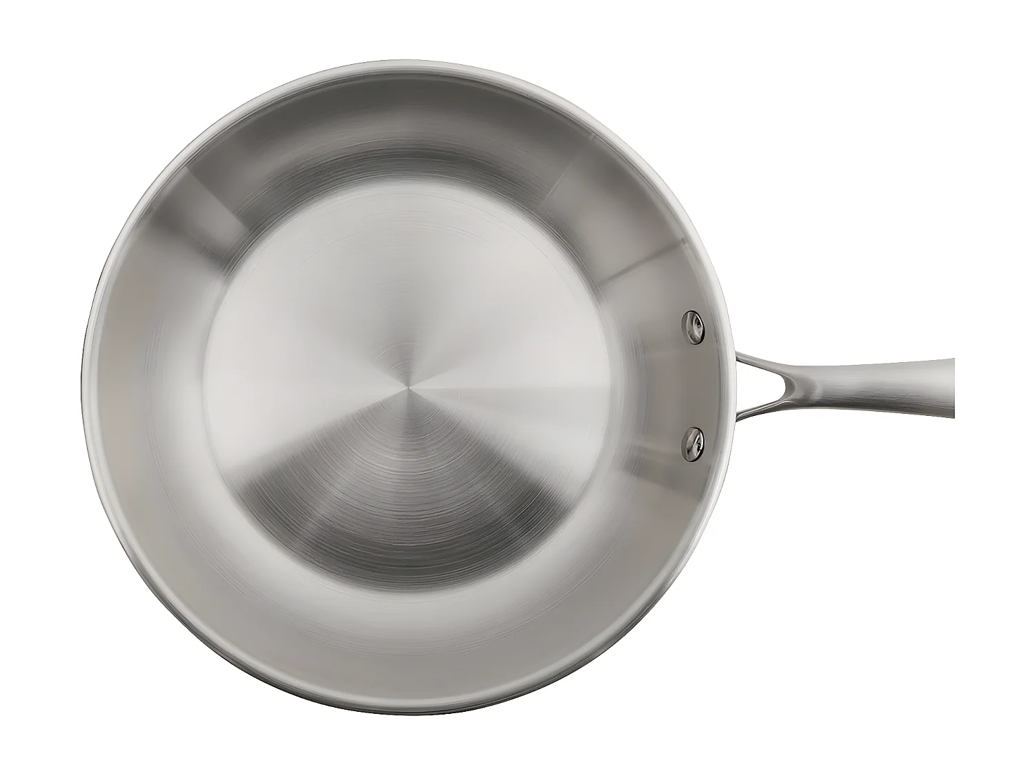 Gourmet - Poêle 24 cm inox triply