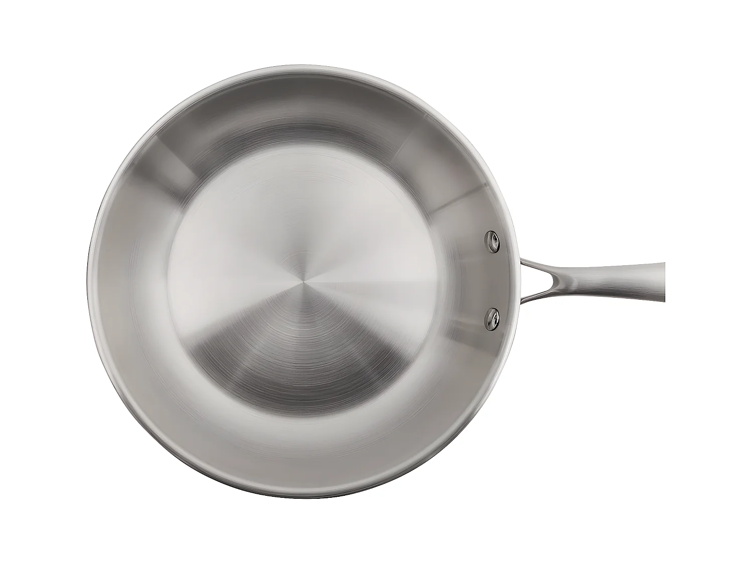 Gourmet - Poêle 28 cm inox triply