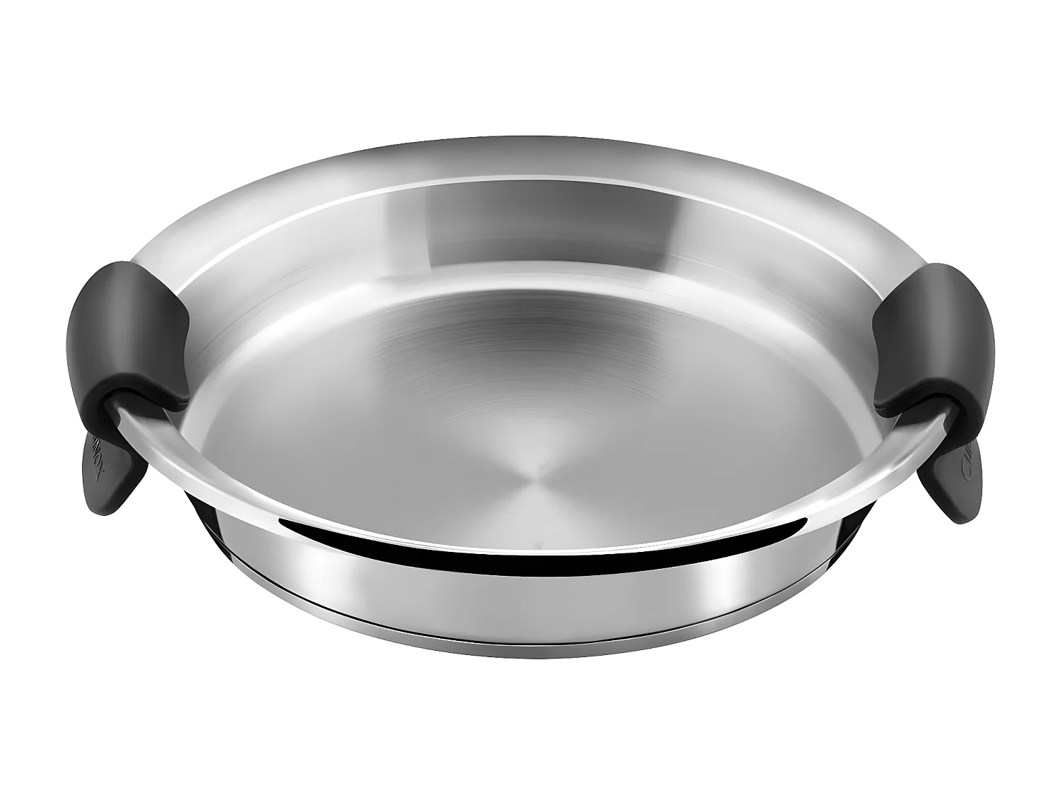 Ycône - Poêle 24cm inox finition miroir