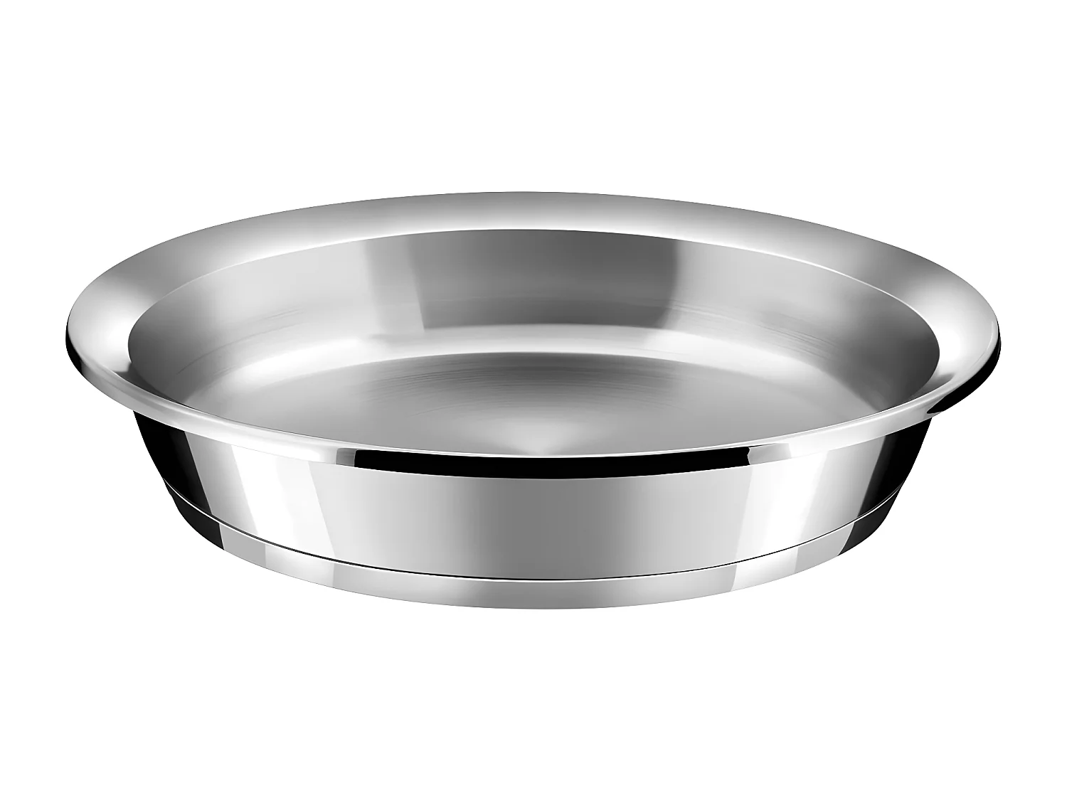 Ycône - Poêle 24cm inox finition miroir