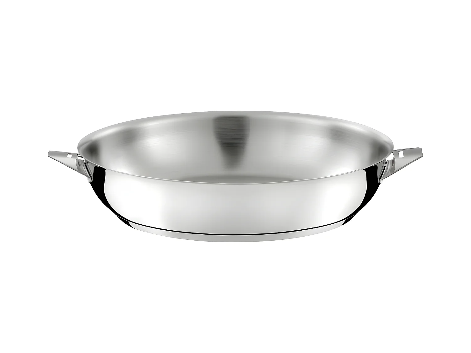 Eclipse - Poêle 28cm inox finition miroir