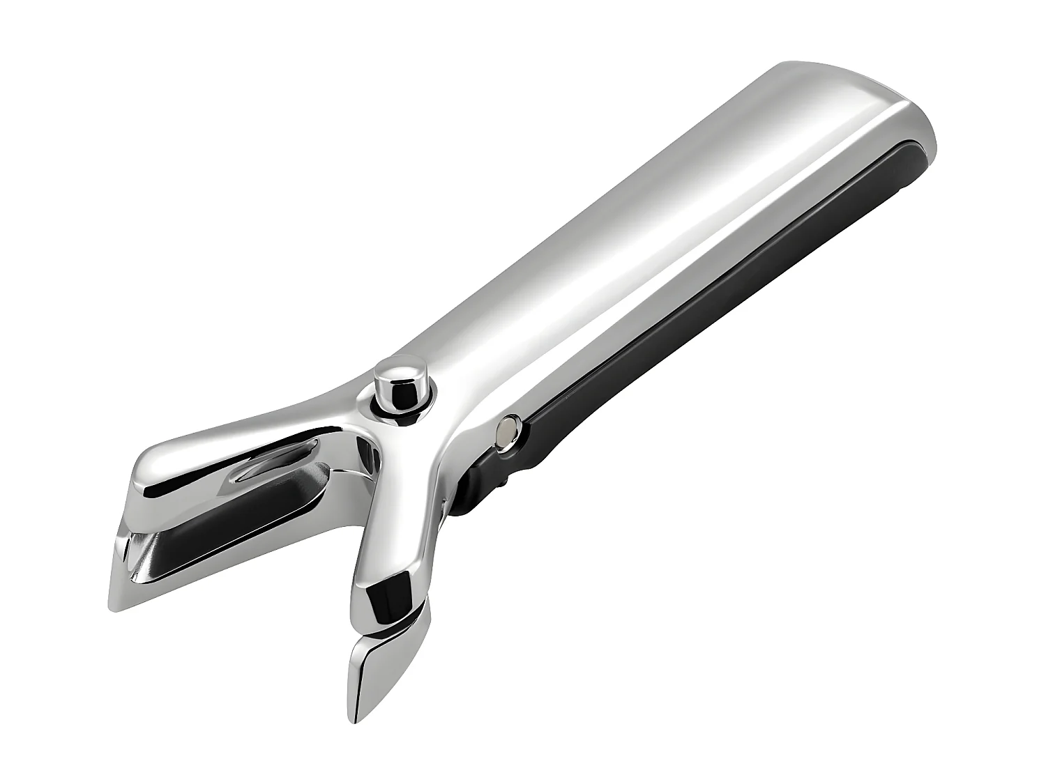 Ycône - Poêle 24 cm inox finition miroir avec poignée amovible