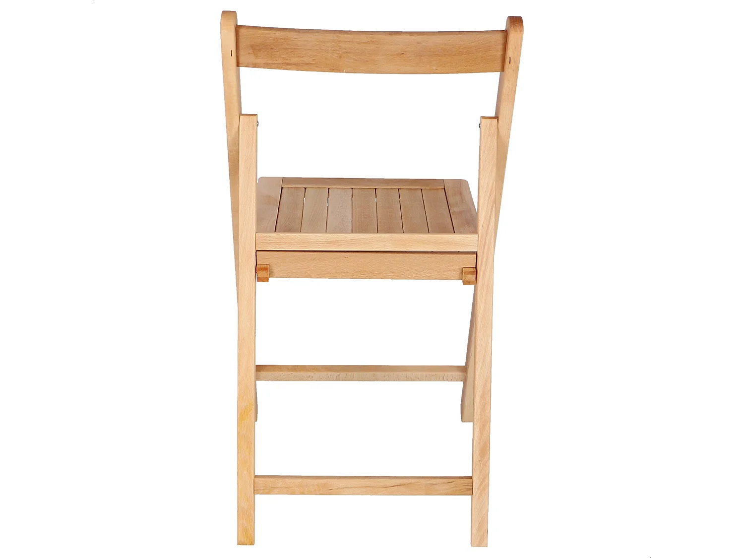 Chaise NORTE en bois de hêtre, finition huilée, 43x47x79 cm