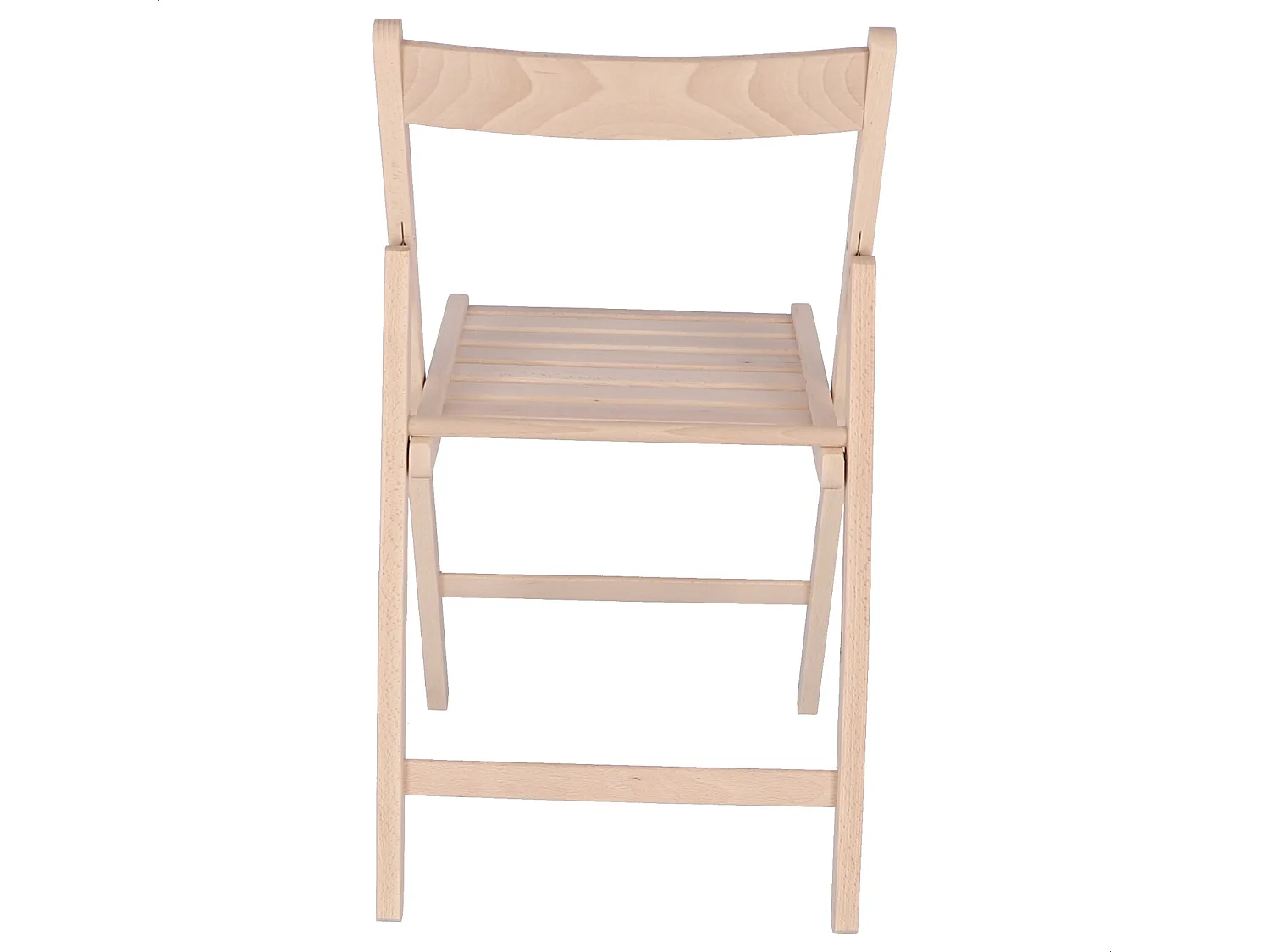 Chaise BAS en bois de hêtre, finition SANS vernis, 43x47x79 cm