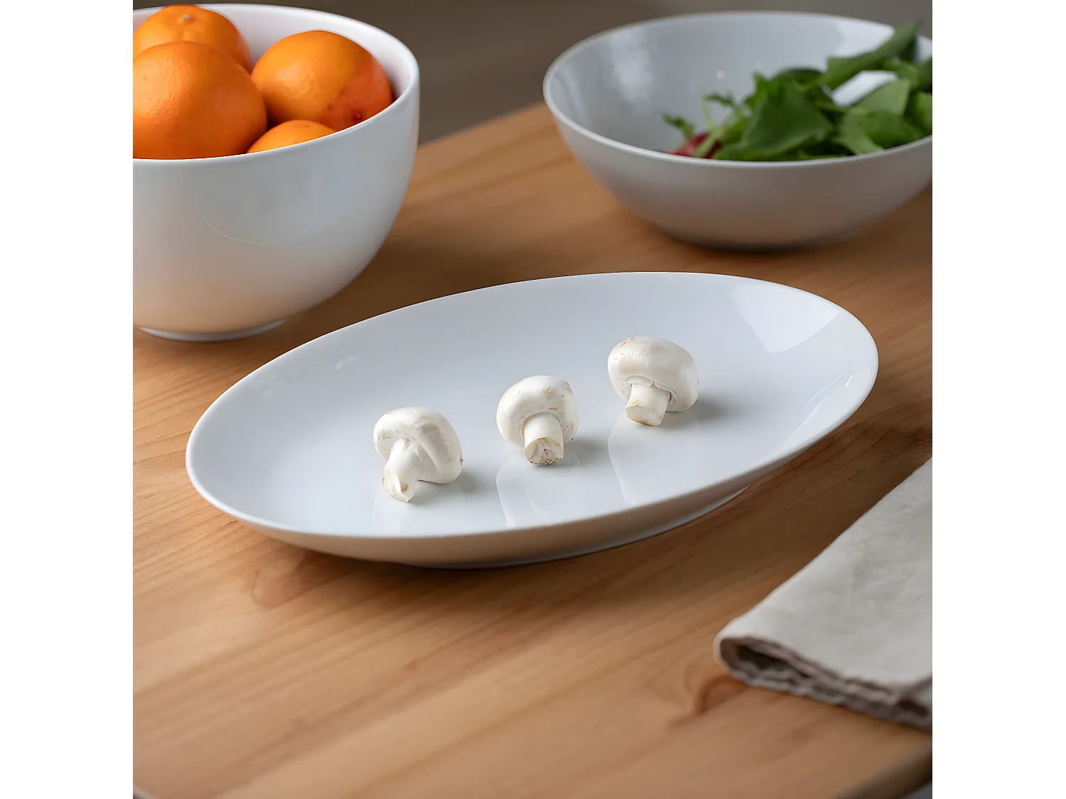 Côme - Plat ovale 38 x 24 cm