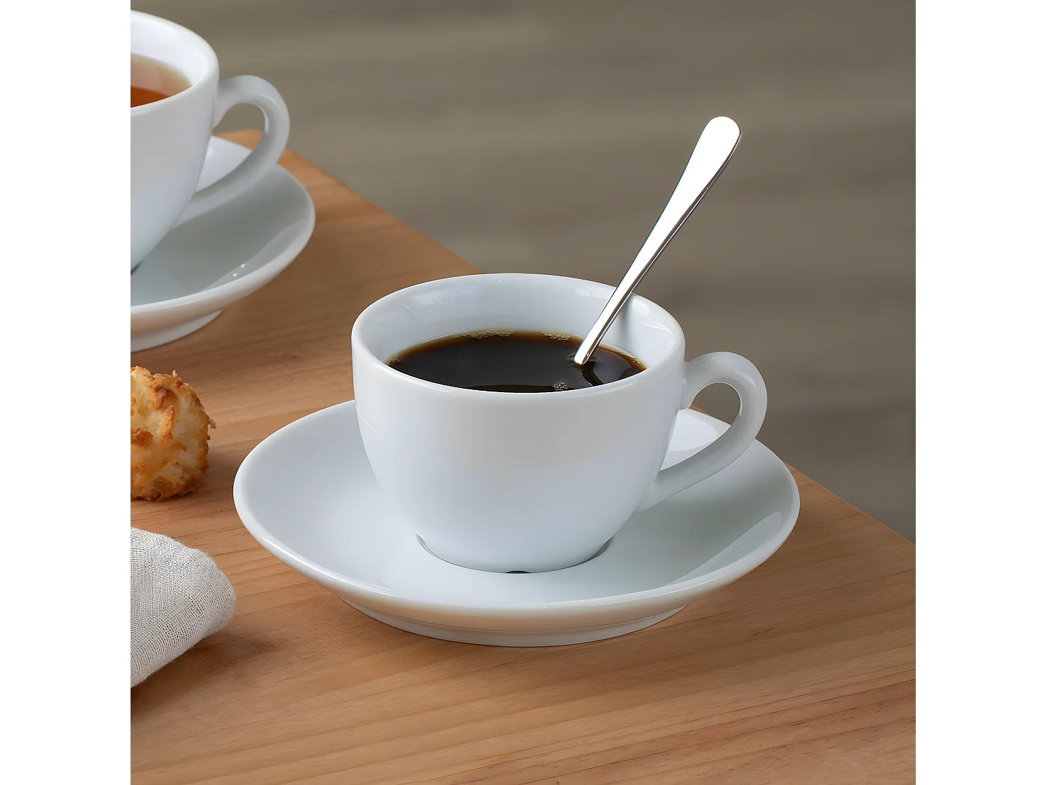 Côme - 6 tasses et soucoupes café