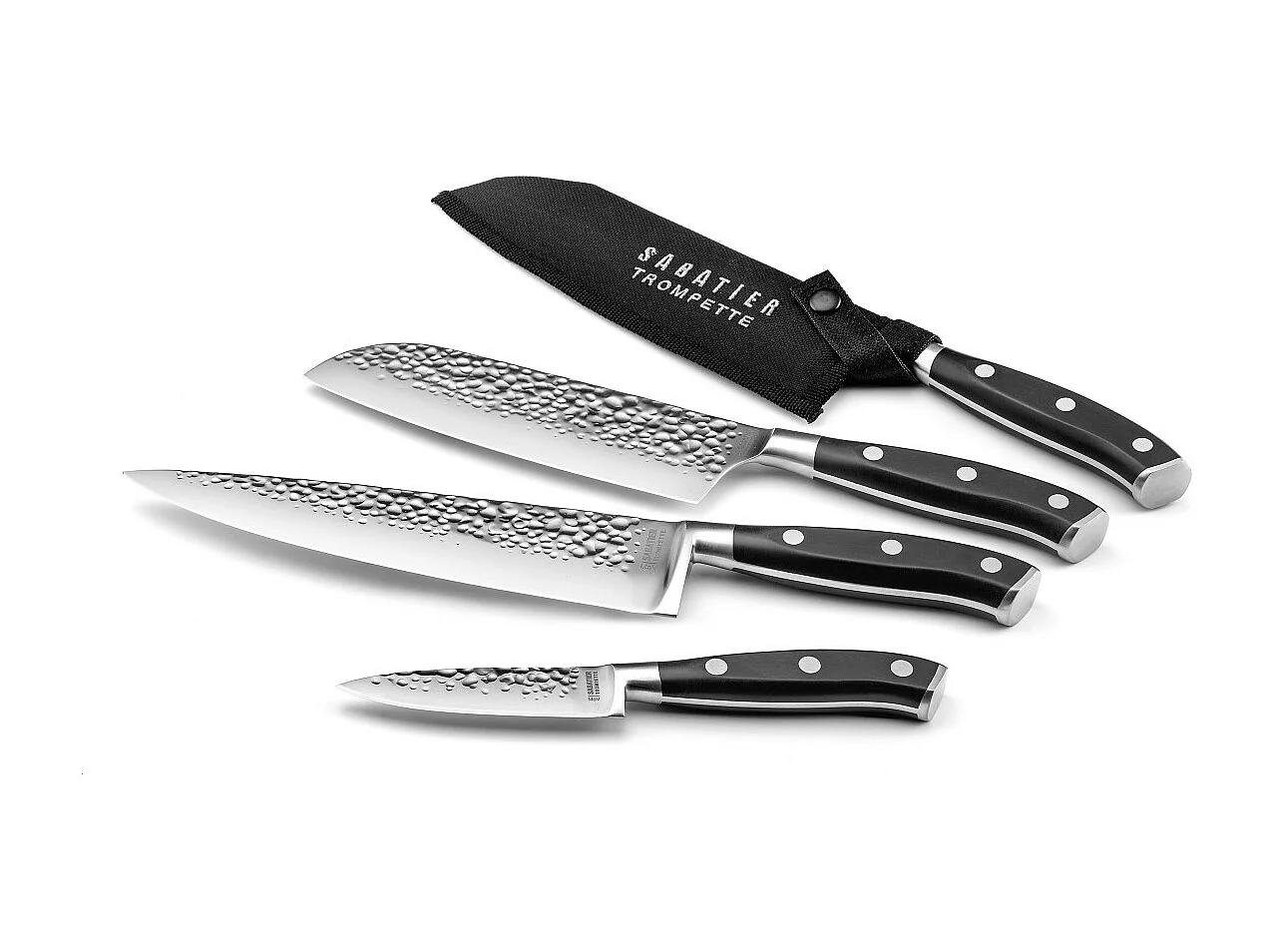 Carbon - Set de 3 couteaux de cuisine