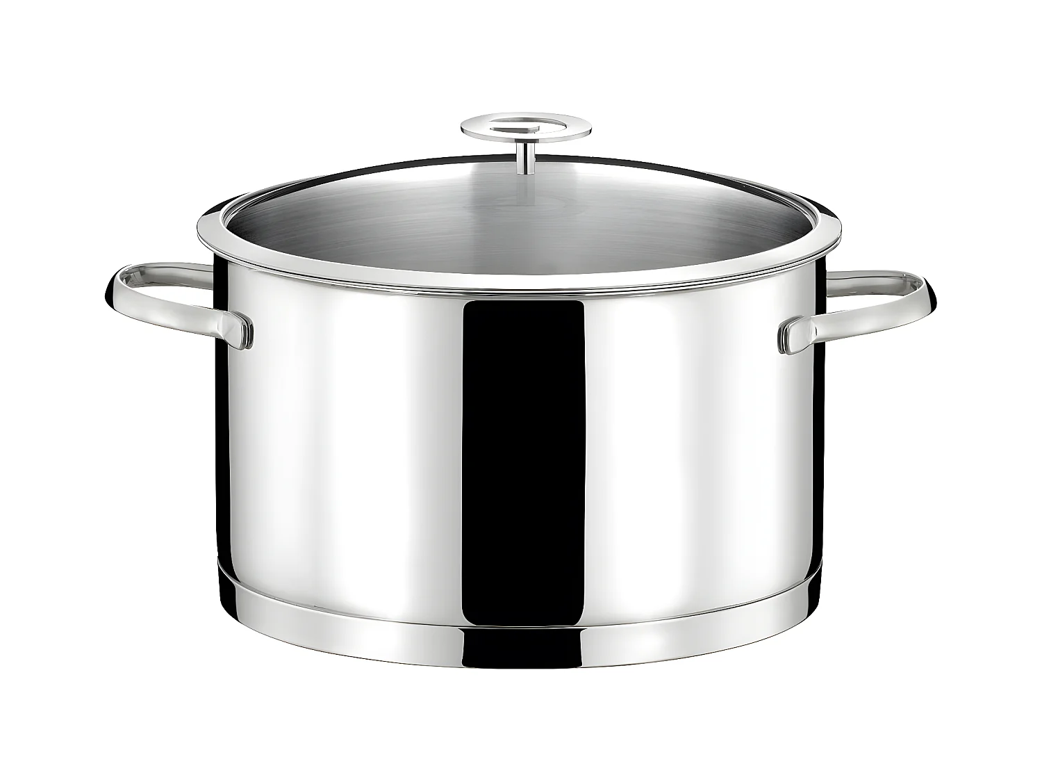 Elysée - Faitout 24cm inox avec couvercle universel