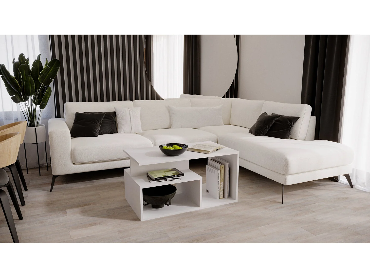 Table basse MAJA Blanc