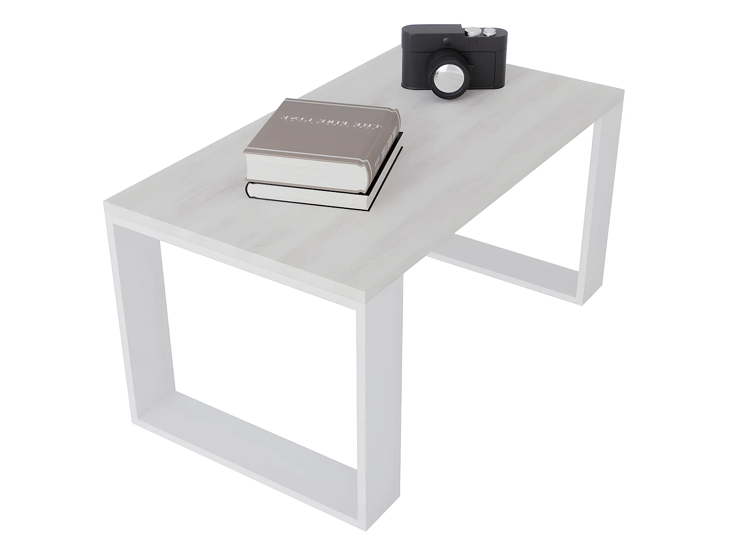 Table basse RICO 91 Cascina Pin / Blanc