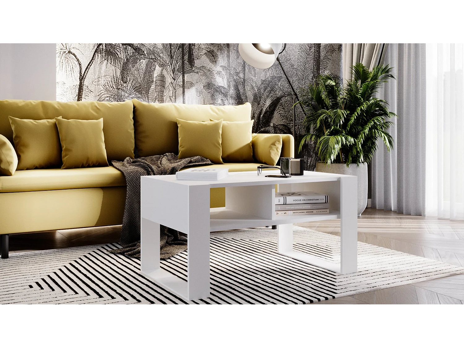 Table basse KORA 92 Blanc