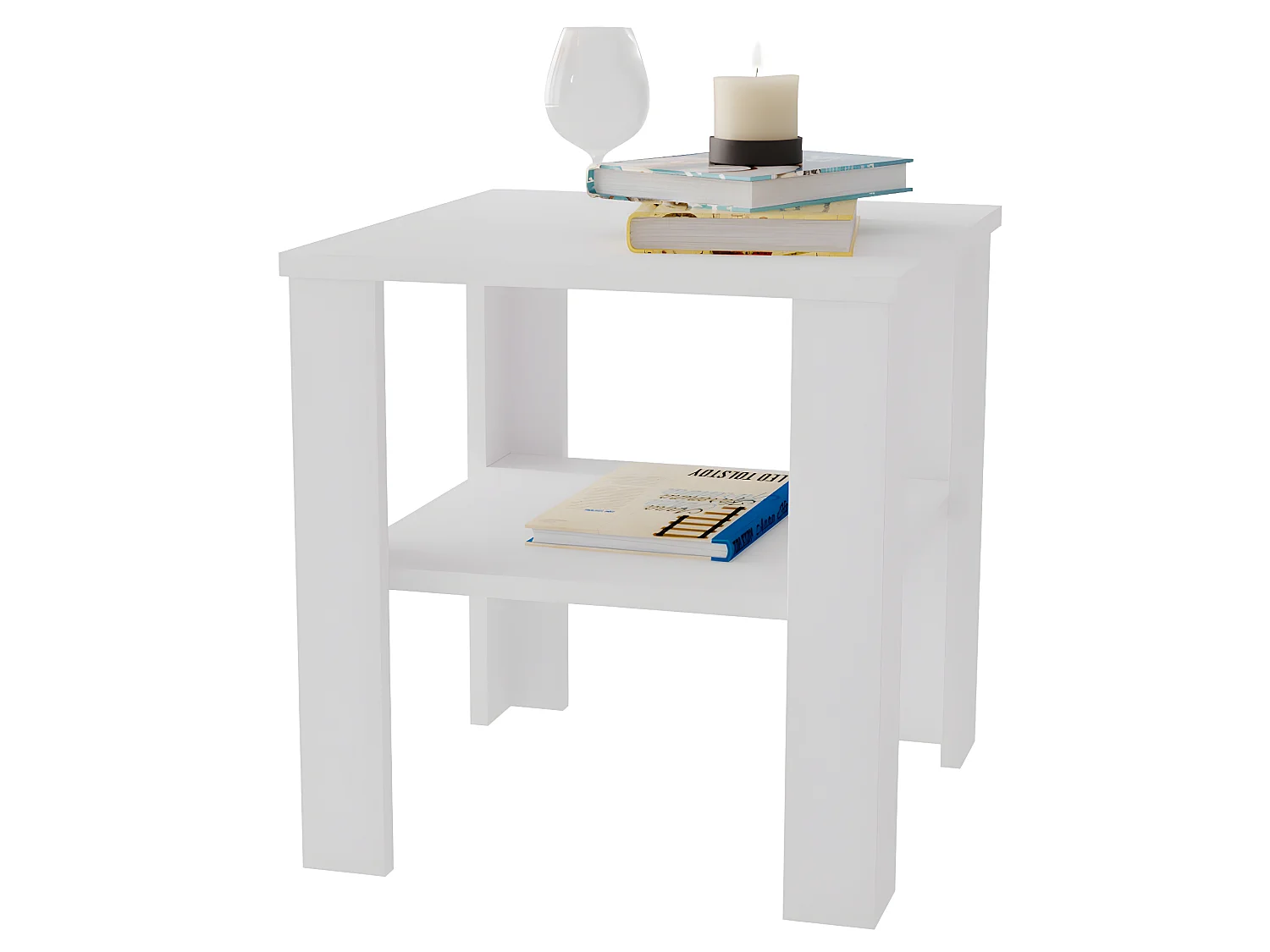 Table basse LARA 53 Blanc