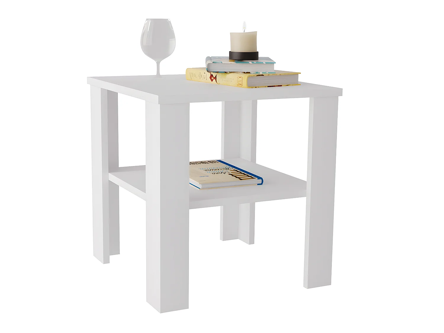 Table basse LARA 53 Blanc