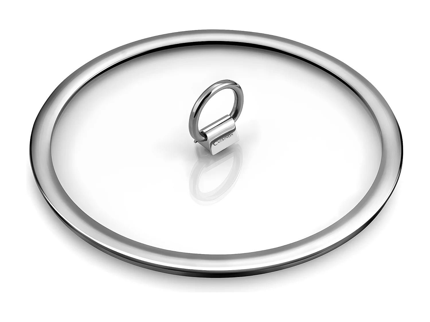 Ycône - Couvercle 24cm verre et poignée rabattable