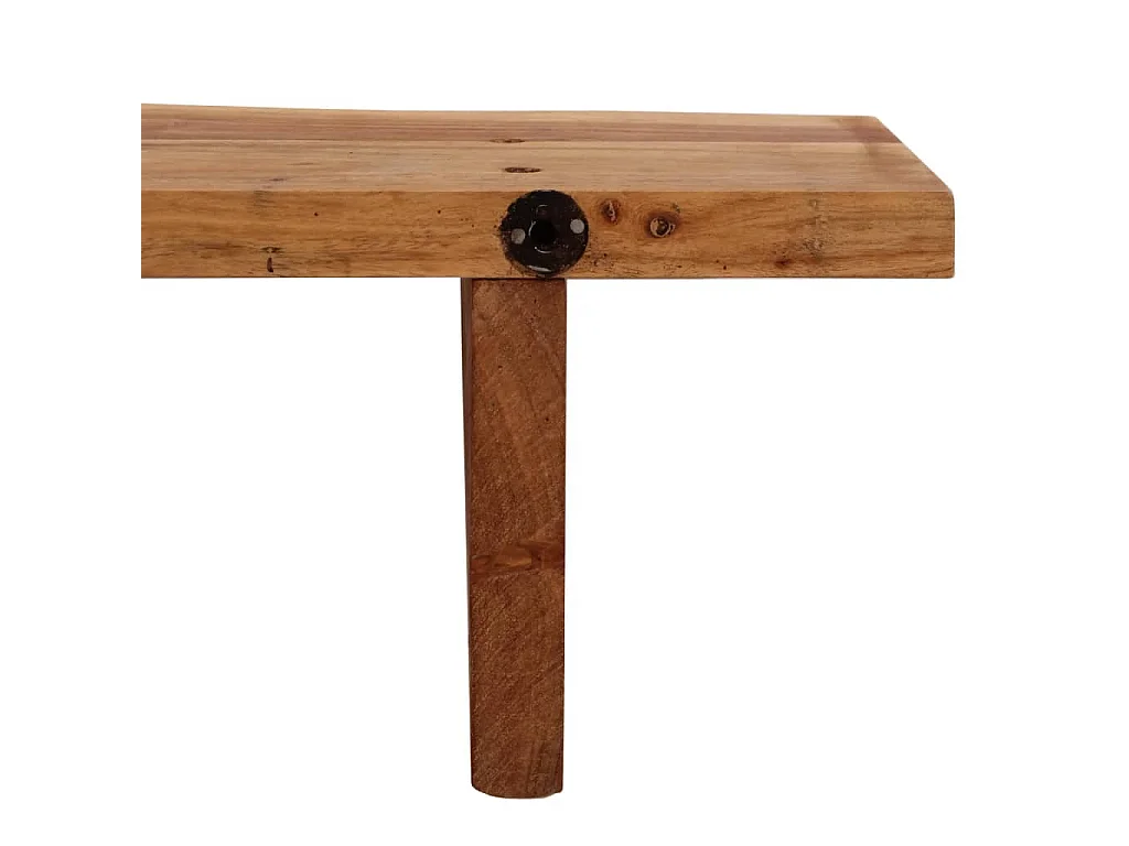 Wandschappen 2 st 60x20x18 cm massief acaciahout