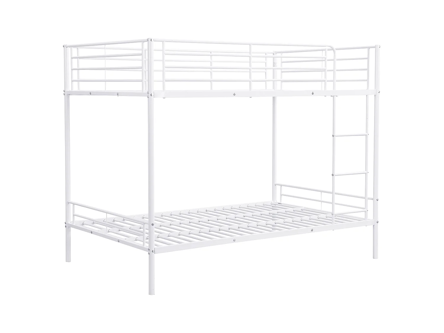 Łóżko piętrowe - 2 x 120 x 190 cm - Biały - DUOTIS II