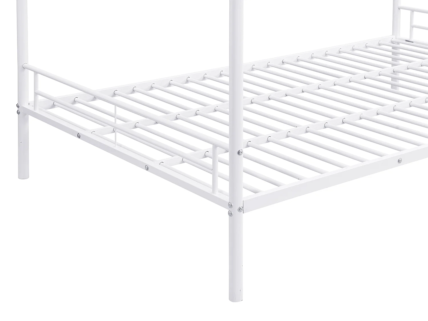 Lits superposés - 2 x 120 x 190 cm - Blanc - DUOTIS II