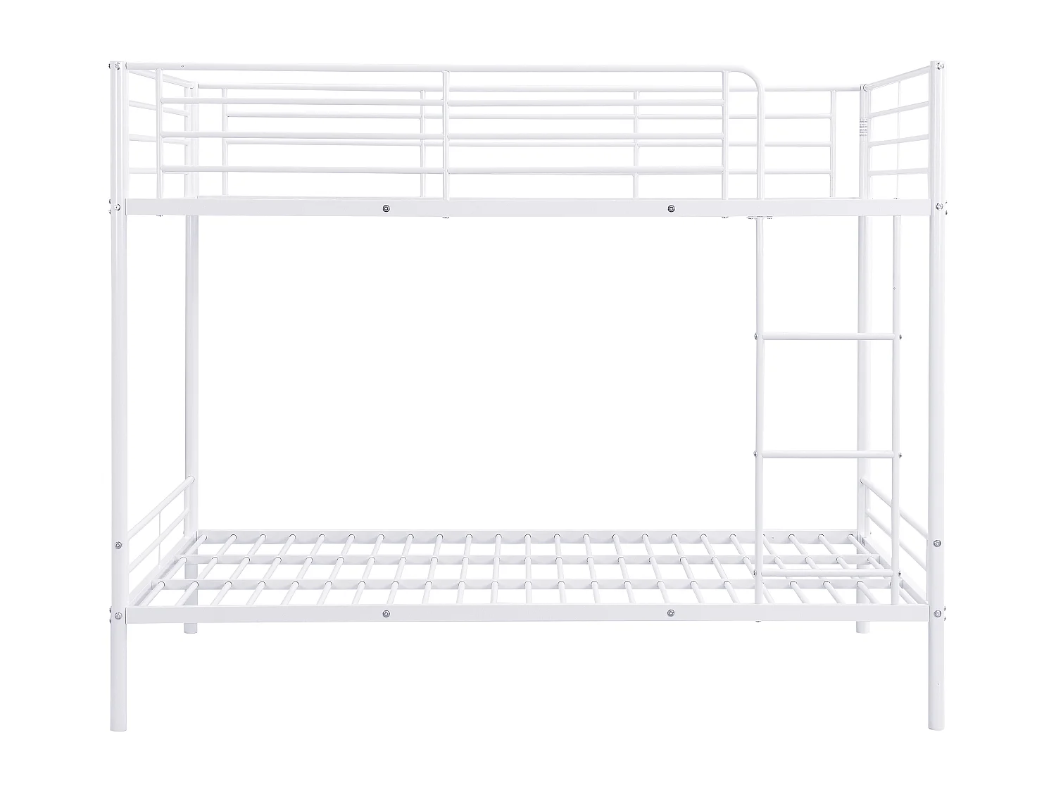 Lits superposés - 2 x 120 x 190 cm - Blanc - DUOTIS II