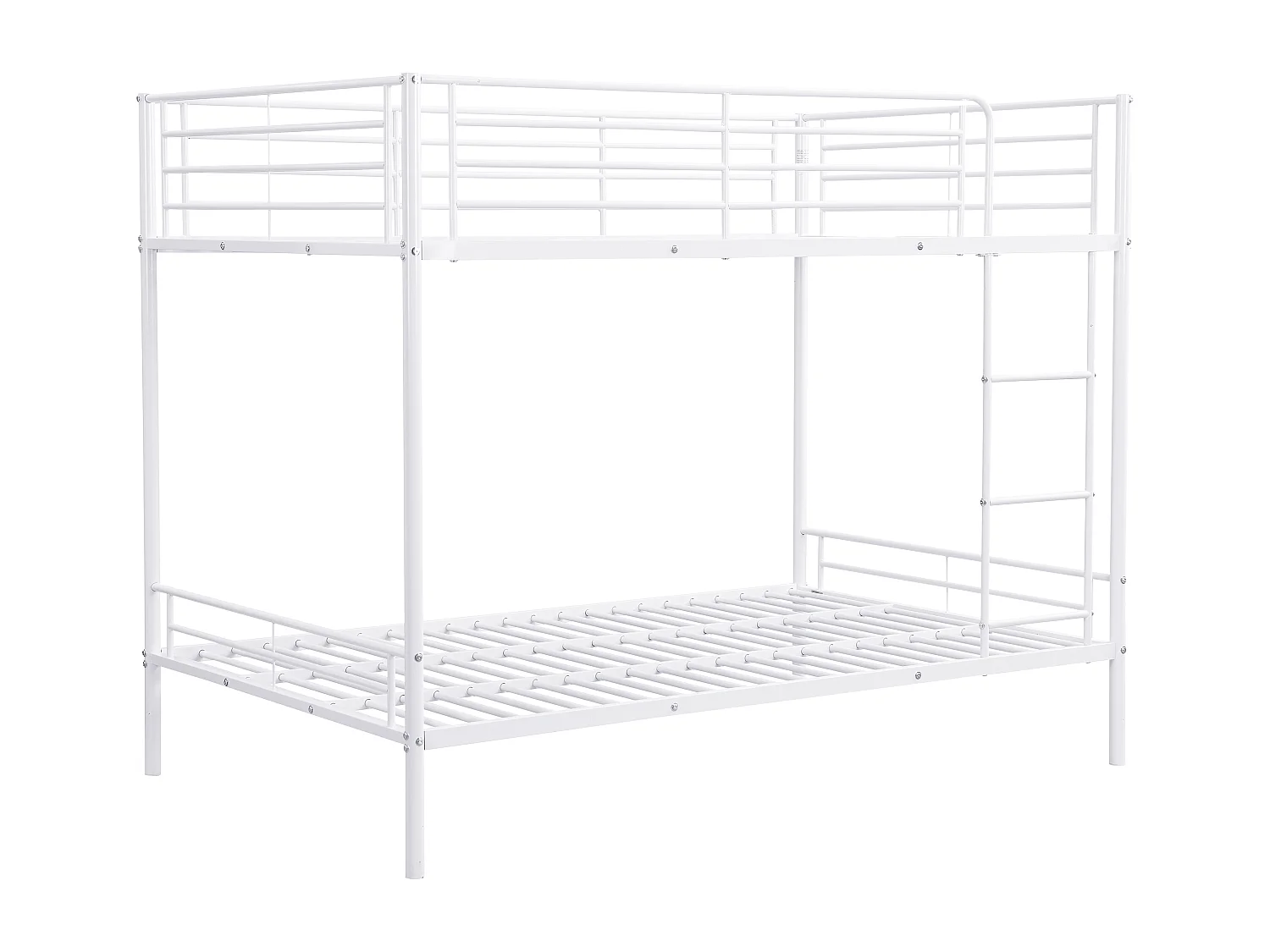 Lits superposés - 2 x 120 x 190 cm - Blanc - DUOTIS II