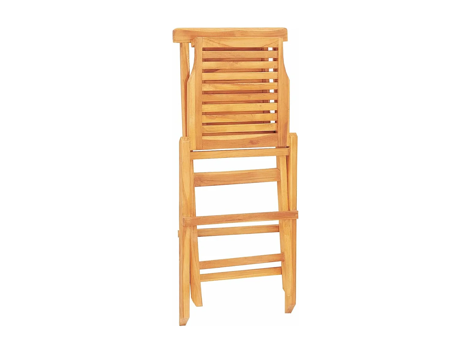 Gartenstühle 6 Stk. Klappbar 47x63x90 cm Massivholz Teak
