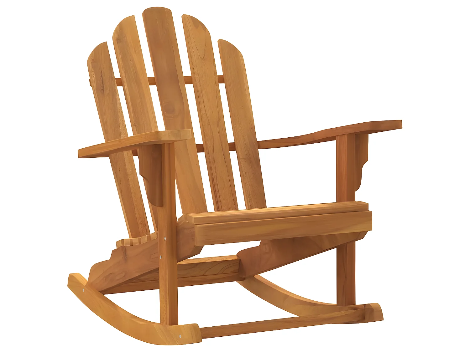 Sedie Dondolo Adirondack Giardino 2pz 79x100x103 Massello Teak