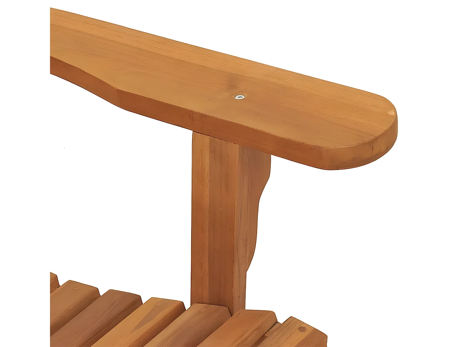 Sedie Dondolo Adirondack Giardino 2pz 79x100x103 Massello Teak