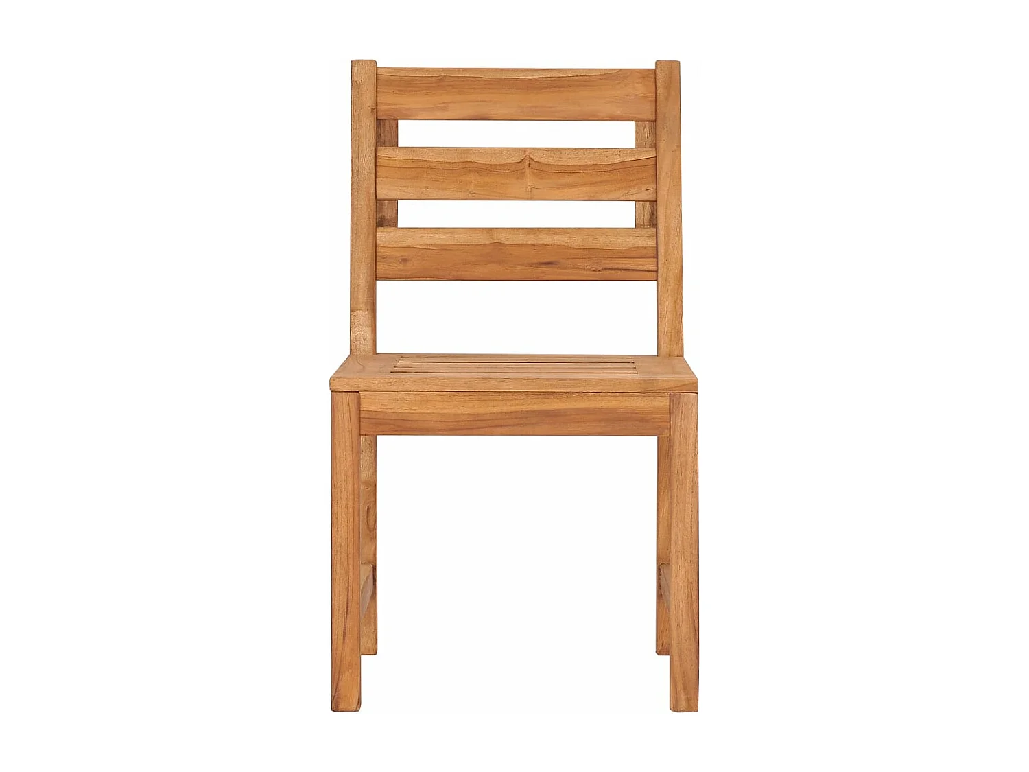 Gartenstühle 8 Stk. Massivholz Teak