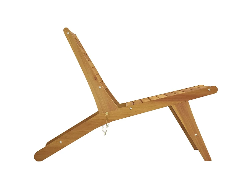 Chaise de jardin Bois de teck solide