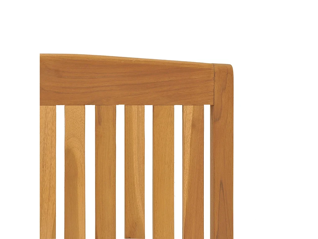 Tuinstoelen 8 st verstelbaar massief teakhout