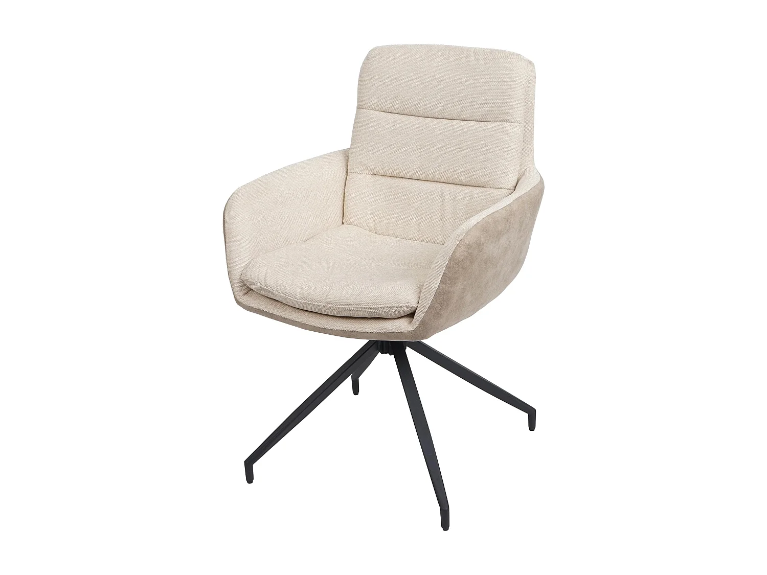 Chaise de salle à manger MCW-K32,  crème-beige