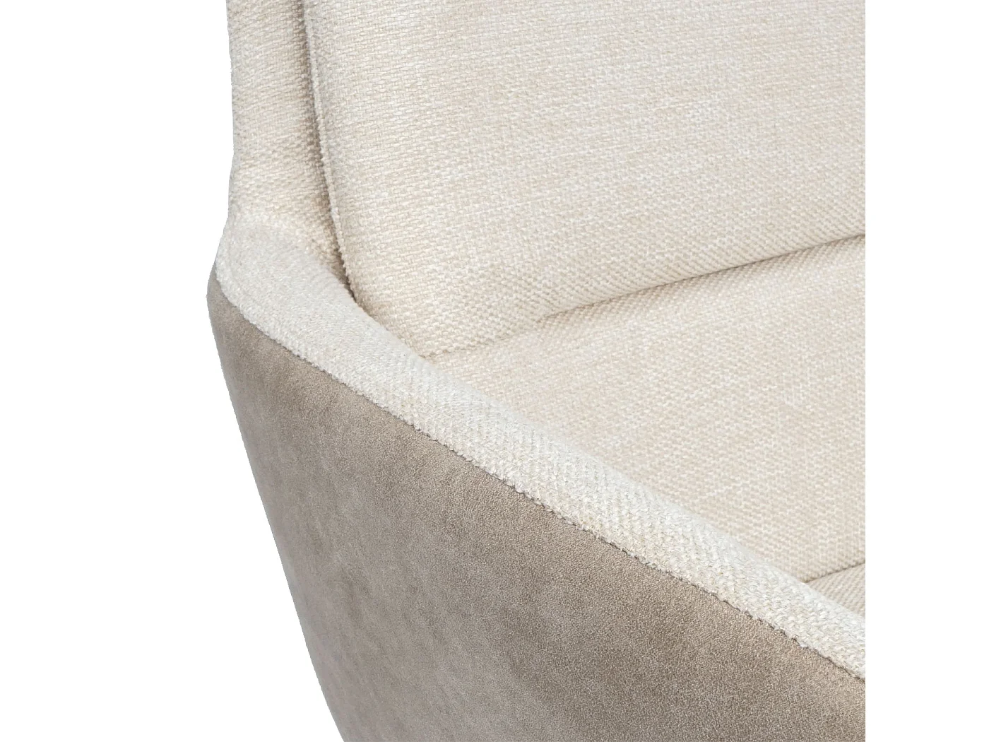 Chaise de salle à manger MCW-K32,  crème-beige