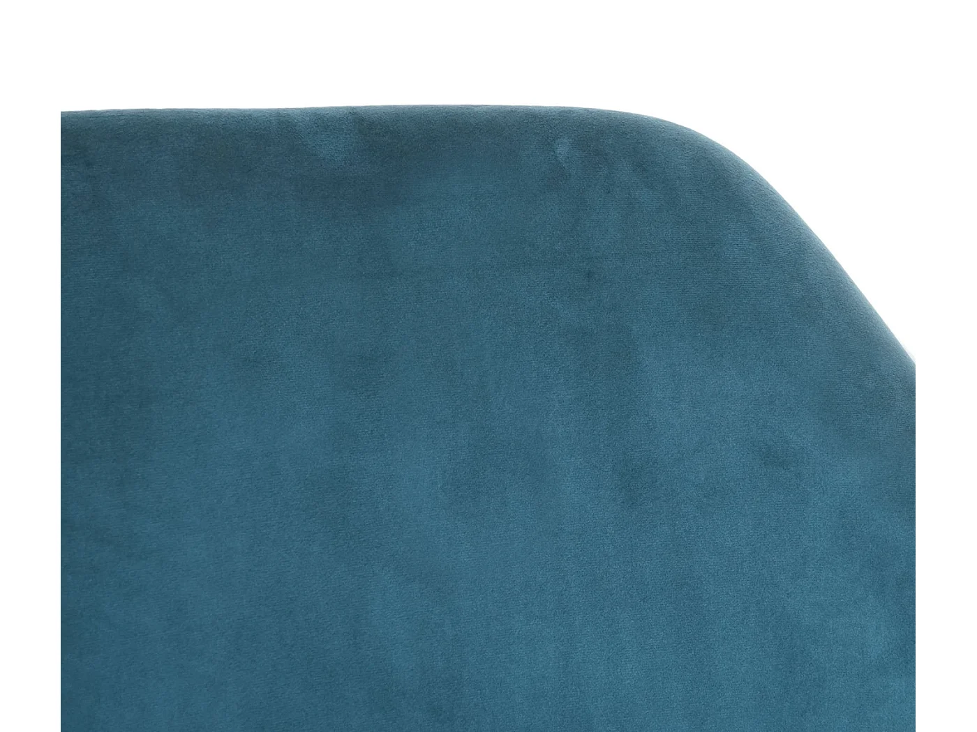 Chaise de salle à manger Vaasa T381,  velours, bleu pétrole