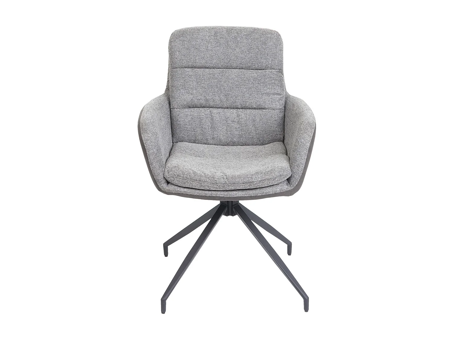 Chaise de salle à manger MCW-K32,  gris-gris foncé