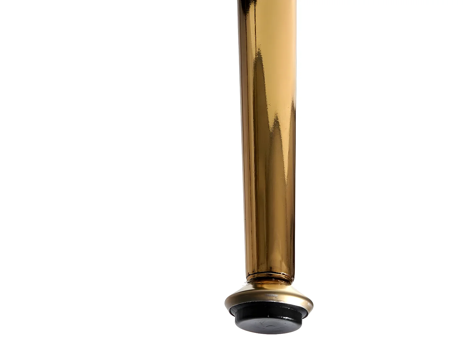 Eetkamerstoel MCW-F18,  fluweel mint, gouden poten