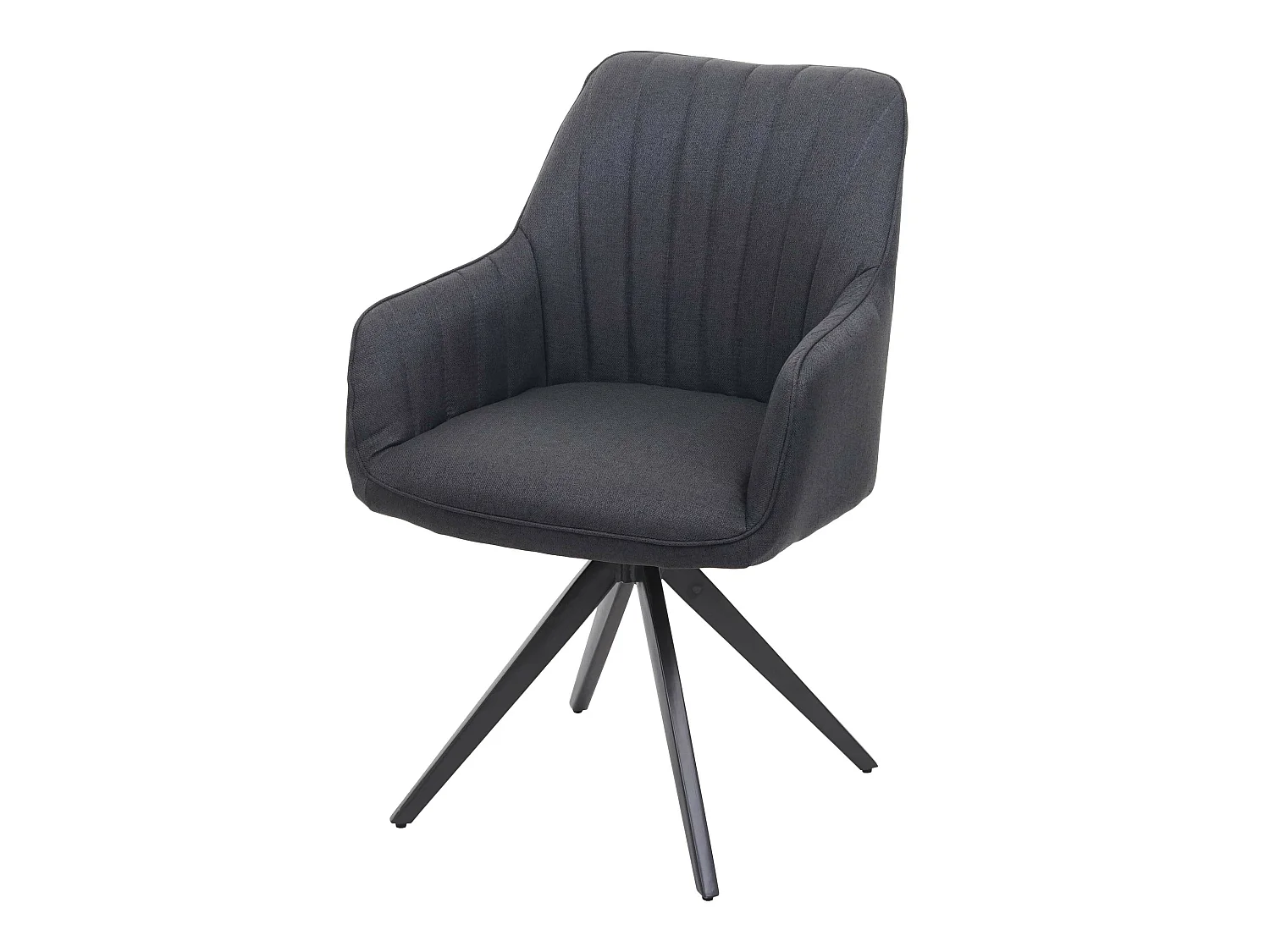 Chaise de salle à manger MCW-H73,  gris foncé