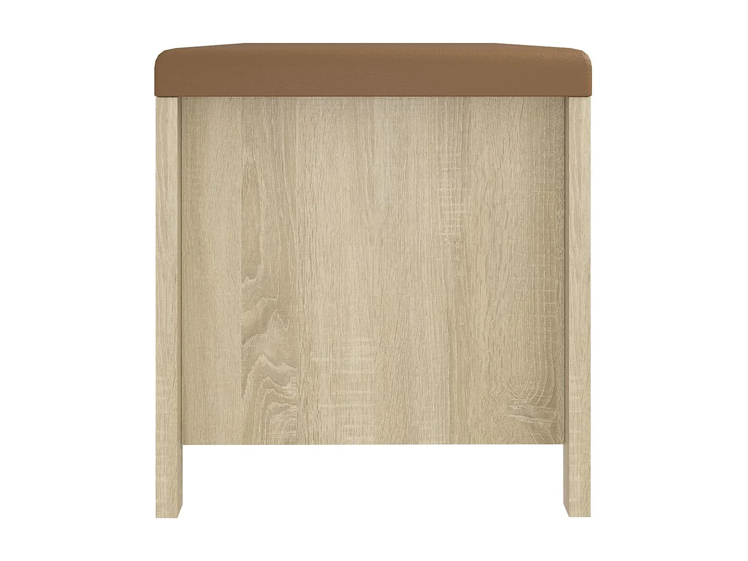 Contenitore con Cuscino Rovere Sonoma 105x40x45cm Multistrato