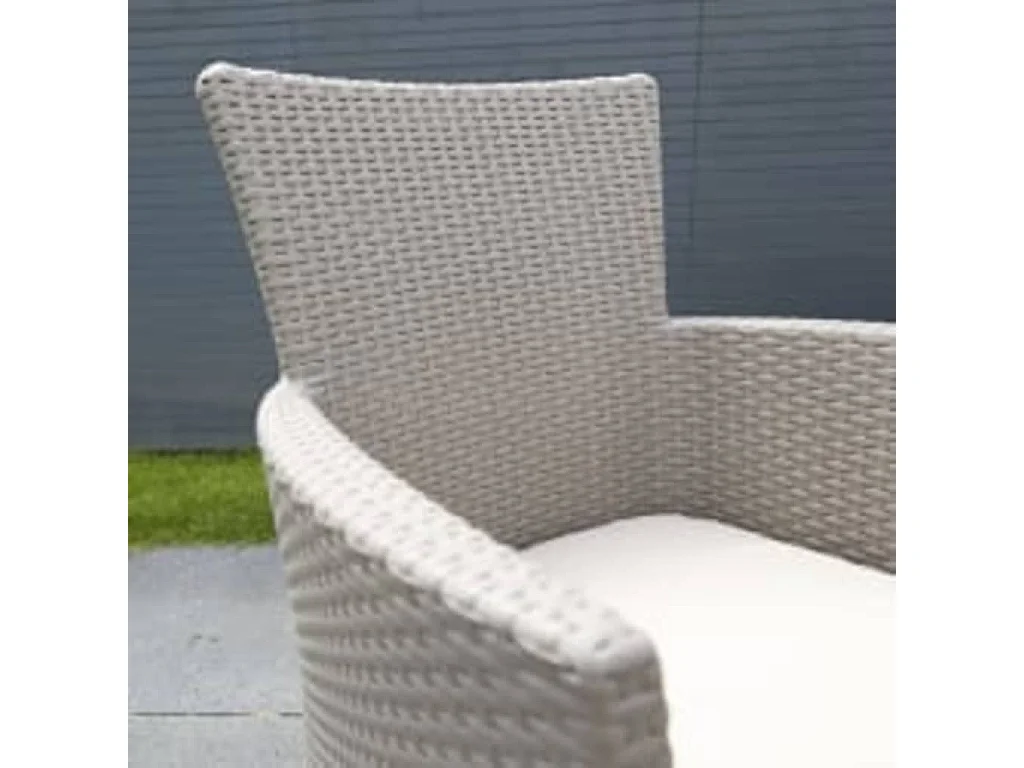 Chaise de salle à manger de jardin Iowa Cappuccino 215519