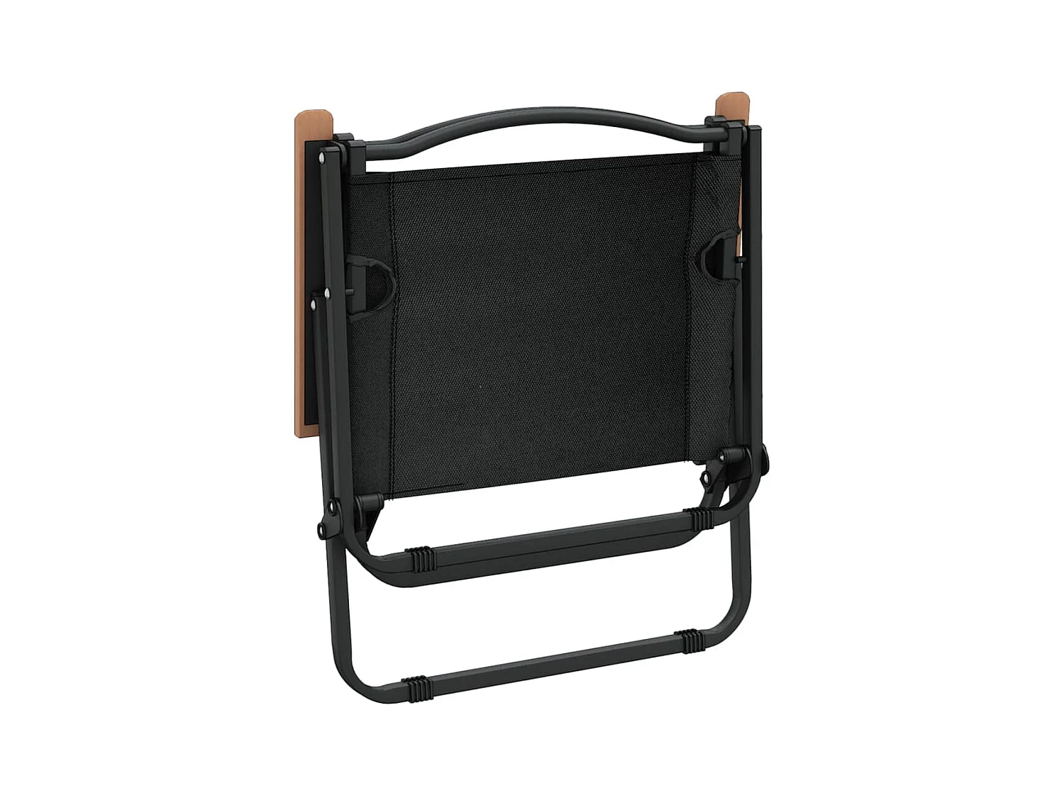 Campingstühle 2 Stk. Schwarz 54x43x59 cm Oxford-Gewebe