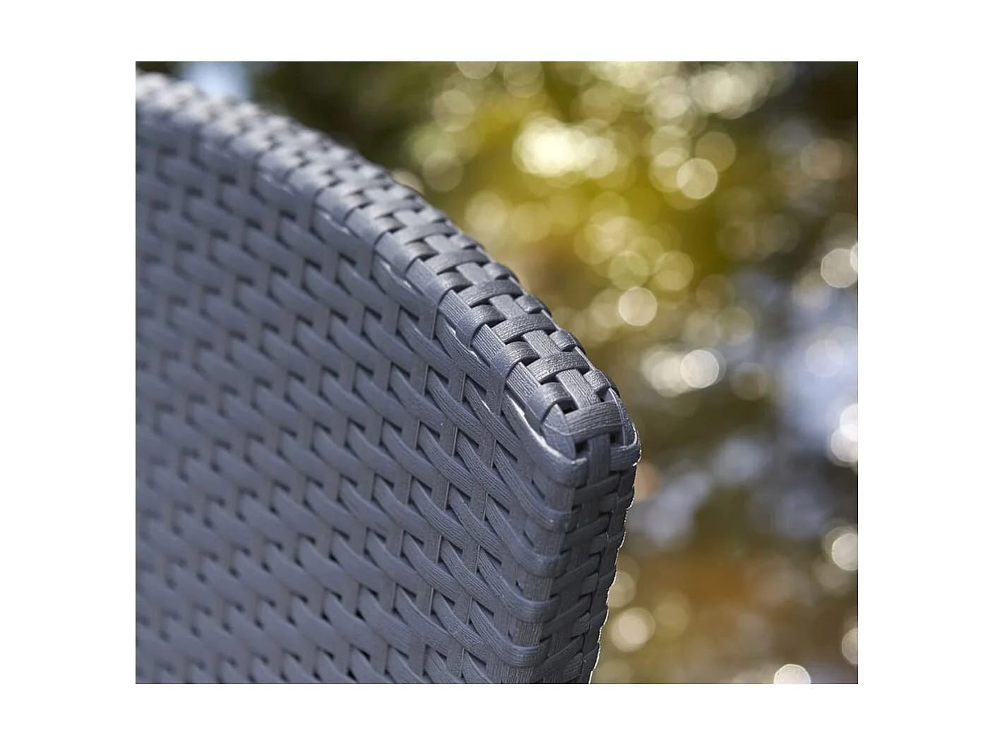 Chaises inclinables de jardin Vermont lot de 2 Graphite