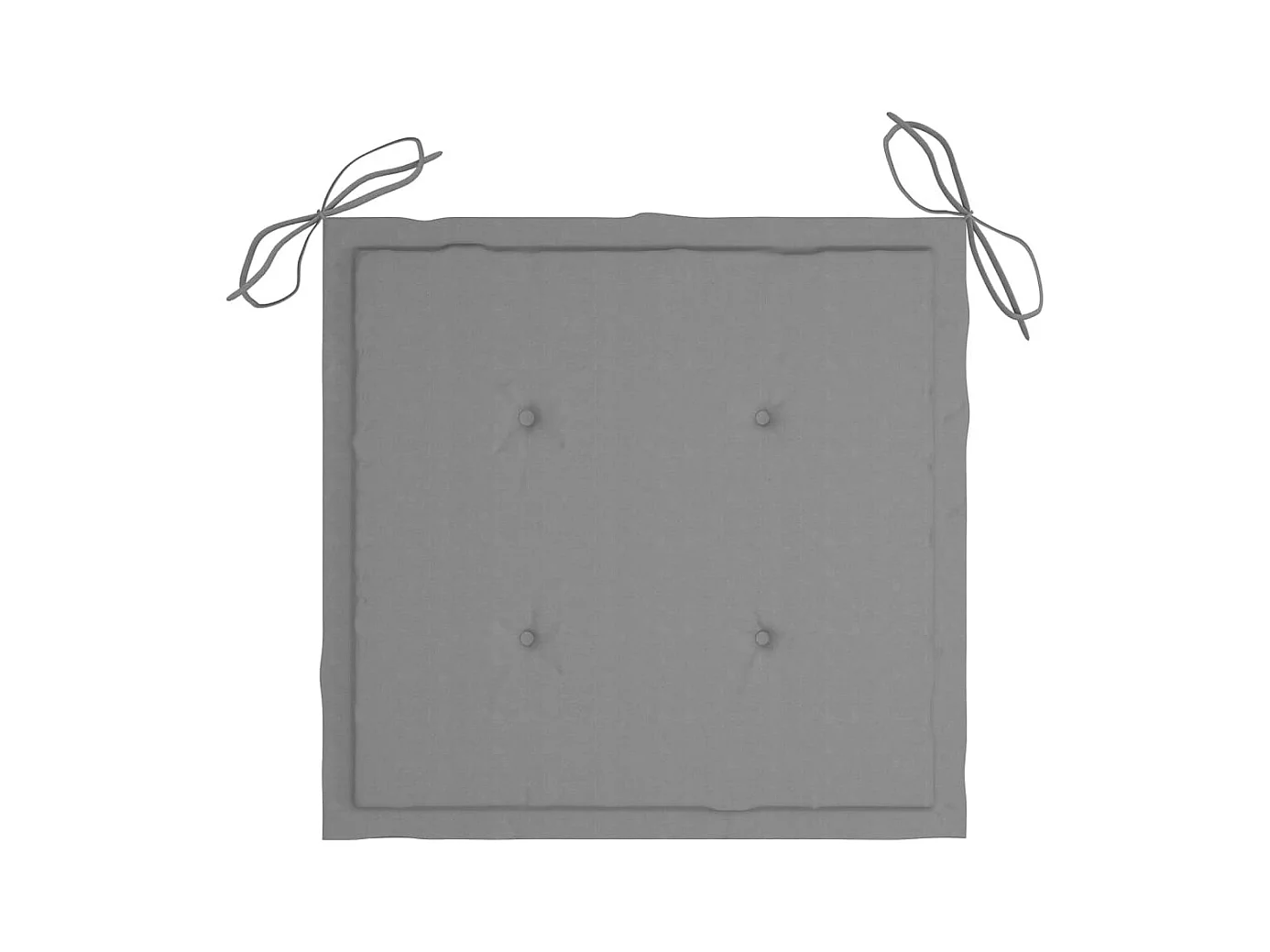 Tuinstoelen 6 st met kussens massief acaciahout