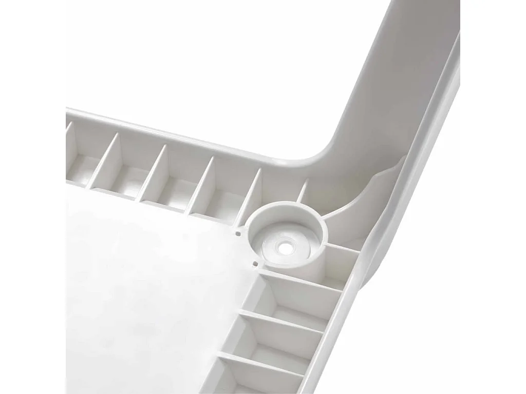 Chaises d'extérieur Akola lot de 2 Blanc