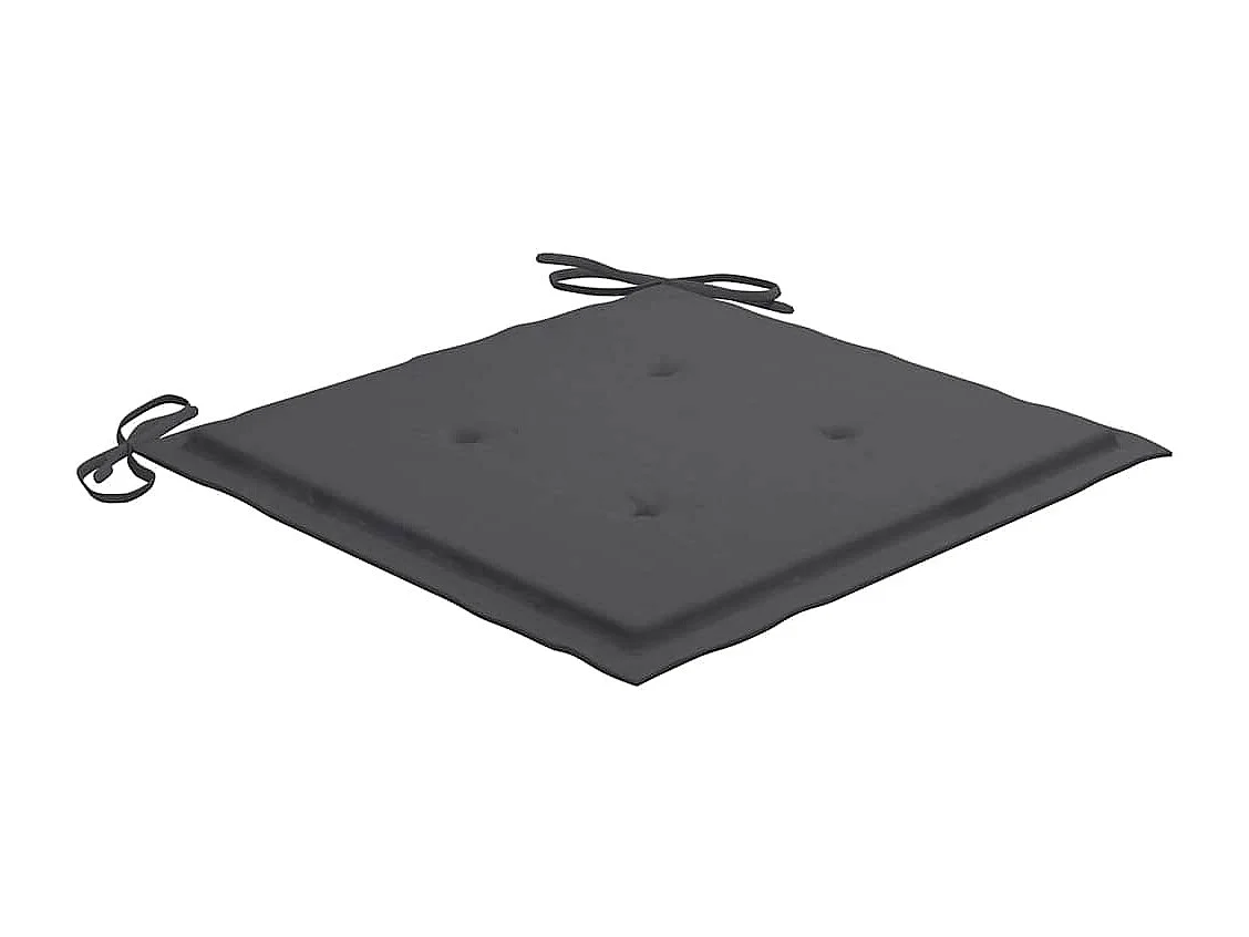 Tuinstoelen 6 st met kussens massief acaciahout