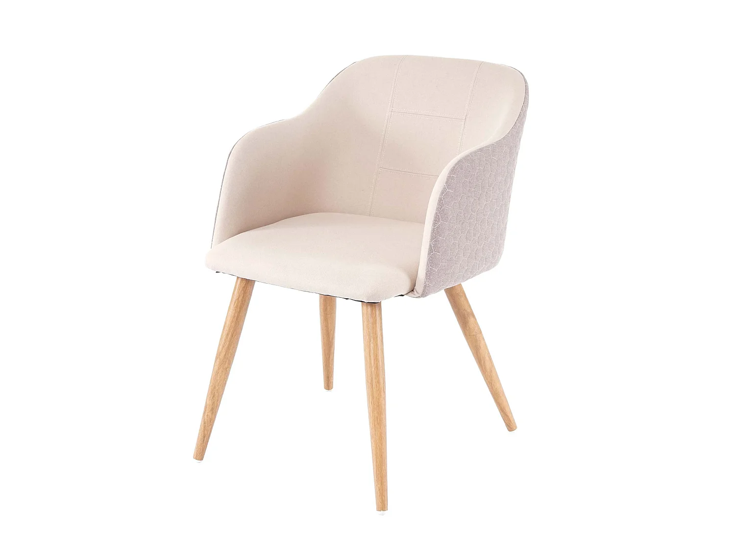 Chaise de salle à manger MCW-D71,  crème-beige