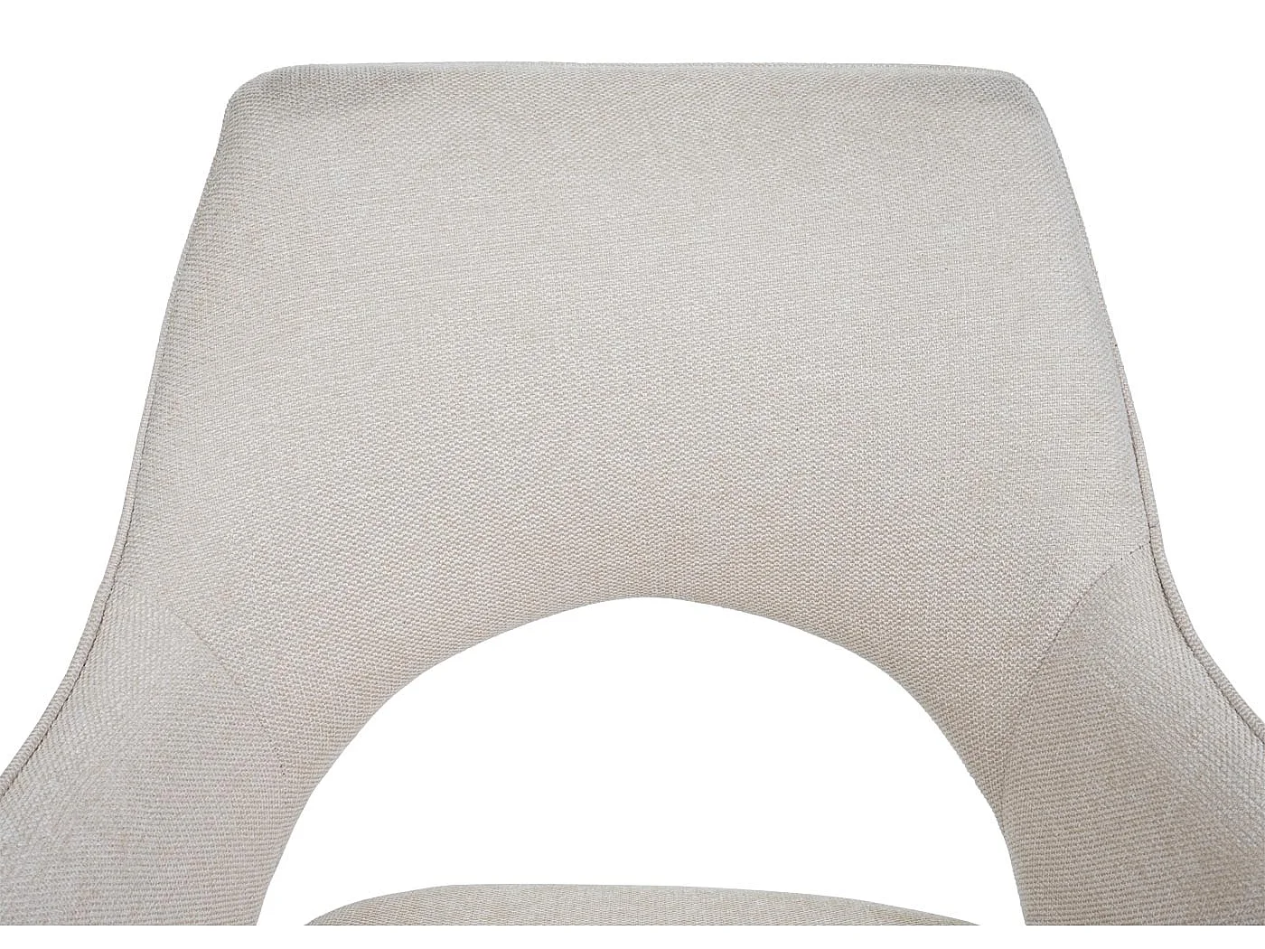 Chaise de salle à manger MCW-K30 (lot de 6),  crème