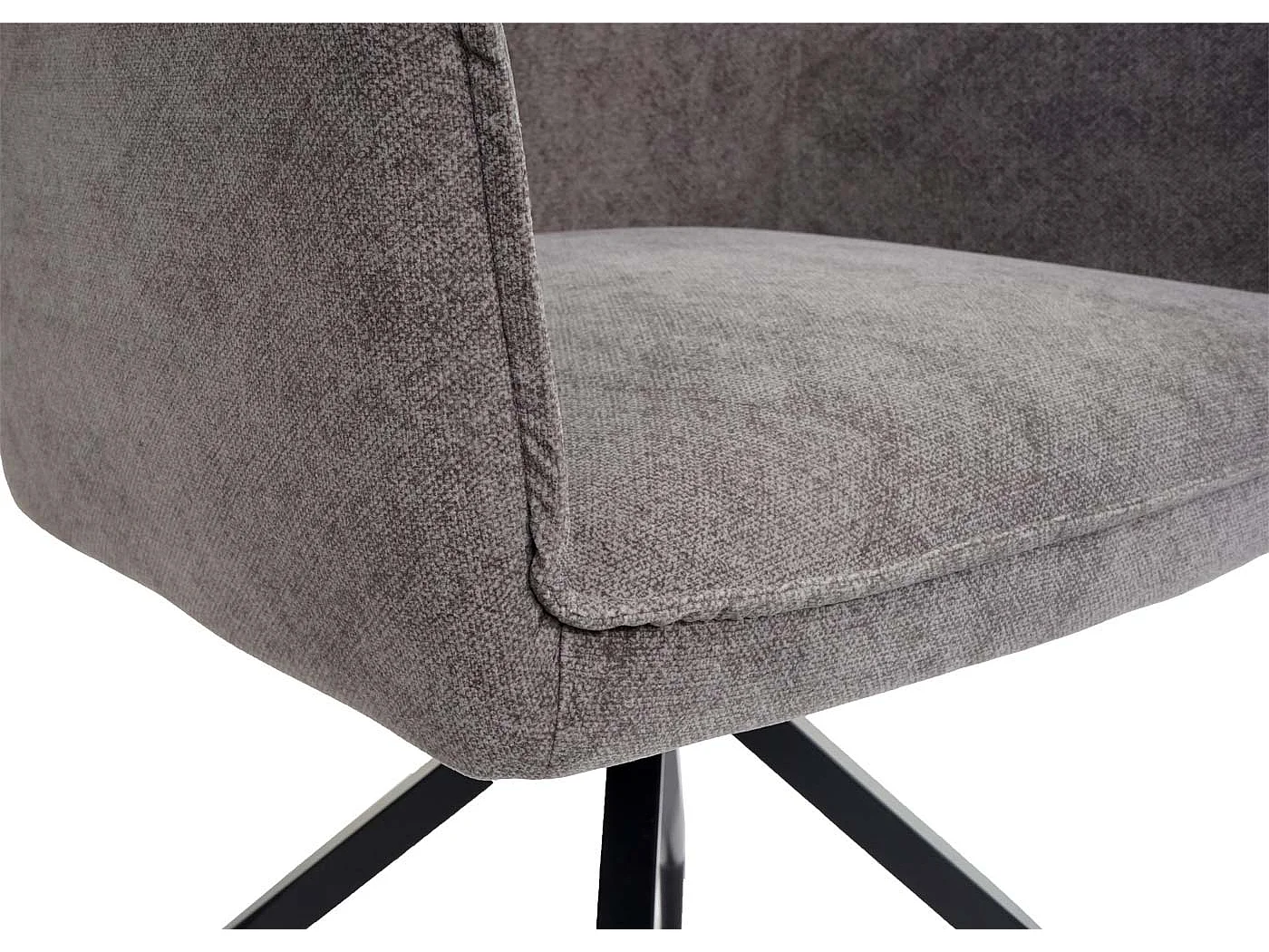 Krzesło do jadalni MCW-K15 (zestaw 6 sztuk),  ciemnoszary