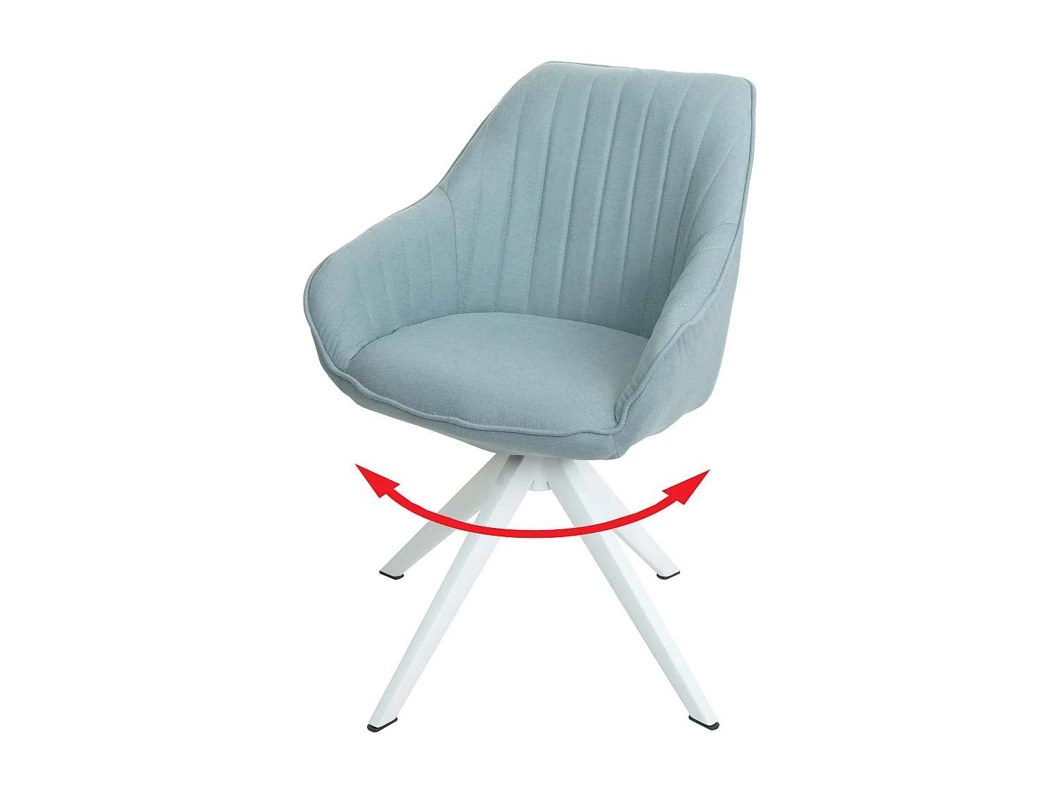 Esszimmerstuhl MCW-K27, Mint-grün